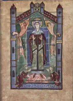 Svanhild Evangeliary, an Illuminated manuscript from Essen, 1058–1085
