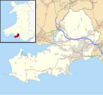 Landimore is located in Swansea
