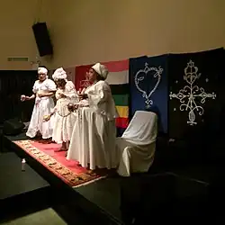 Image 12Swearing-in ceremony of Haitian Diaspora GwètòDe (Clergy in Vodou) (from Culture of Haiti)