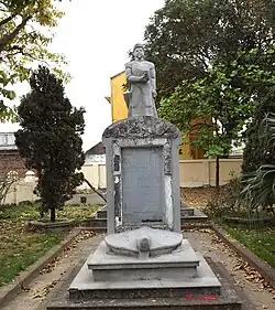 Statue of martyr Nguyễn Khắc Nhu