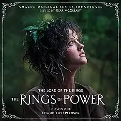 Album cover featuring a screenshot from the episode, depicting a girl with leaves and twigs in her hair.
