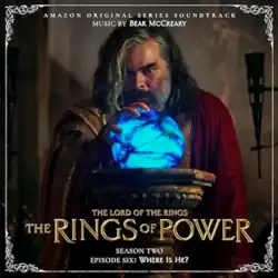 Album cover featuring a screenshot from the episode, depicting a man staring into a glowing crystal ball.