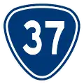 Provincial Highway 37 shield}}