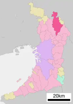 Location of Takatsuki