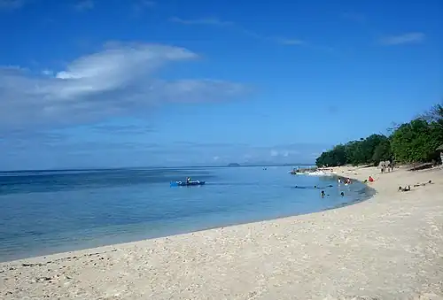 View on the east side of the island