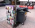 Waste container in Tampere, Finland