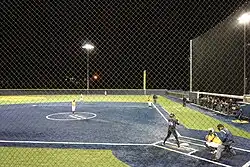 Softball game in 2016