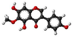 Tectorigenin molecule