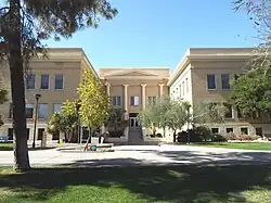 The Industrial Arts Building .