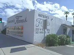 The Watson’s Flowers Building .