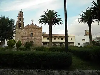 Church of San Jerónimo, Aculco de Espinoza.