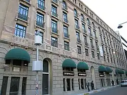 Maçka Palas (1922) designed by Giulio Mongeri houses the Emporio Armani, Armani Café and Gucci stores.