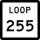 State Highway Loop 255 marker