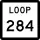 State Highway Loop 284 marker