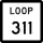 State Highway Loop 311 marker