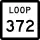 State Highway Loop 372 marker
