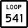 State Highway Loop 541 marker