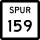State Highway Spur 159 marker