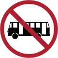 No buses