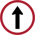 Go straight