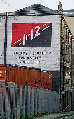 Exterior of building from side