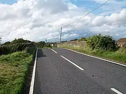 The A2 crossing the former track at Coney Island