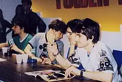 The Bluetones in Bangkok, Thailand in 1996