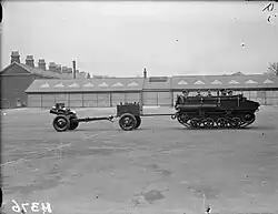 Mark IIC with 3.7inch pack howitzer & limber