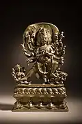 The Buddhist deity Chakrasamvara, 9th–10th century CE. LACMA.[35]