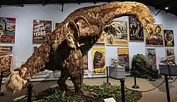 Exhibit in the dinosaur museum, Blanding, Utah taken 2019