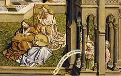 Angels singing or playing musical instruments