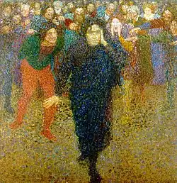 Y. Tadevosyan, The Genius and the Crowd, 1919