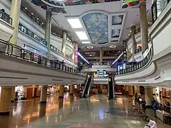 Interior of the Mall
