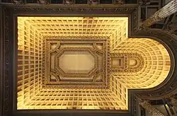 The Marble Hall ceiling