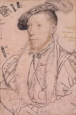 William Parr, later Marquess of Northampton, c. 1538–1542