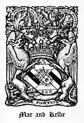 Arms of the Earl of Mar and Kellie