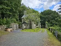 The South Deer Park Lodge of Nannau, or Lower Lodge, is a gatehouse to the Nannau Deer Park