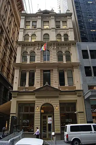 The Sydney Club, Sydney. Completed 1887