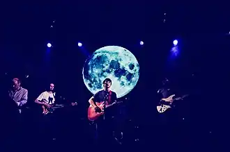 The Watanabes performing live in Tokyo, 2011.