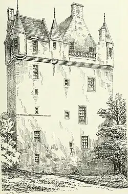 The keep of Cassillis Castle