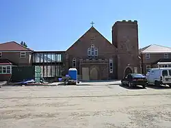 Holy Name church under conversion to care home (2012)