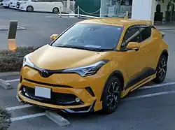 Toyota C-HR 1.2 G-T AWD with optional TRD body kit (NGX50, Japan)