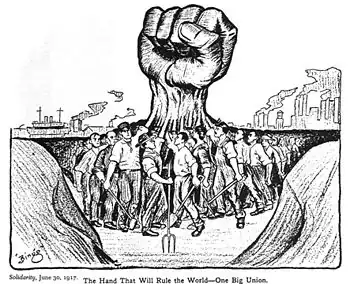 "The Hand That Will Rule The World—One Big Union"