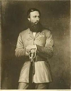 Illustration of John Nicholson in uniform