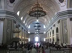 The nave in 2011 viewed from the main sanctuary