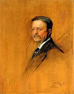 Theodore Roosevelt by Fülöp László, 1910