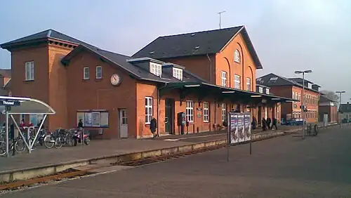 Thisted railway station