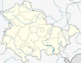 Wartburg Castle is located in Thuringia