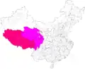 Tibetan autonomous prefectures and counties