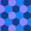 Truncated hexagonal tiling (ignoring colors: p6m)